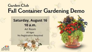 Garden Club: Fall Co